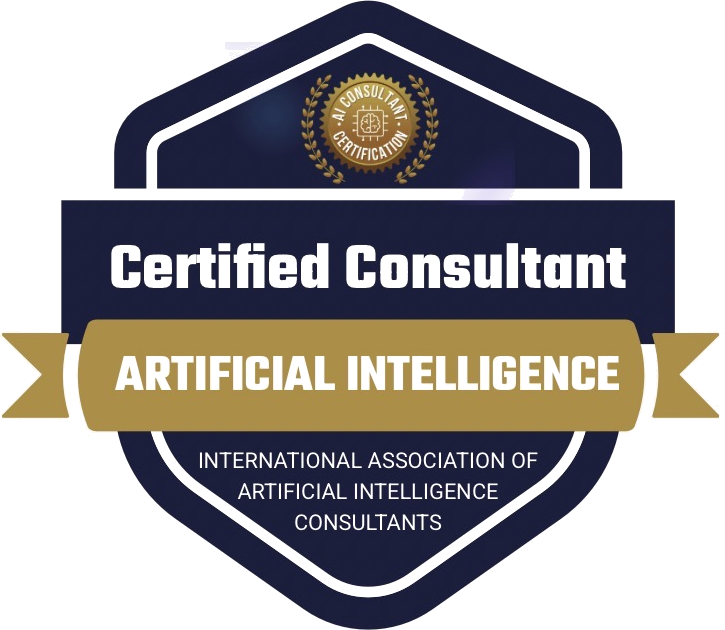 Certified Consultant in Artificial Intelligence badge